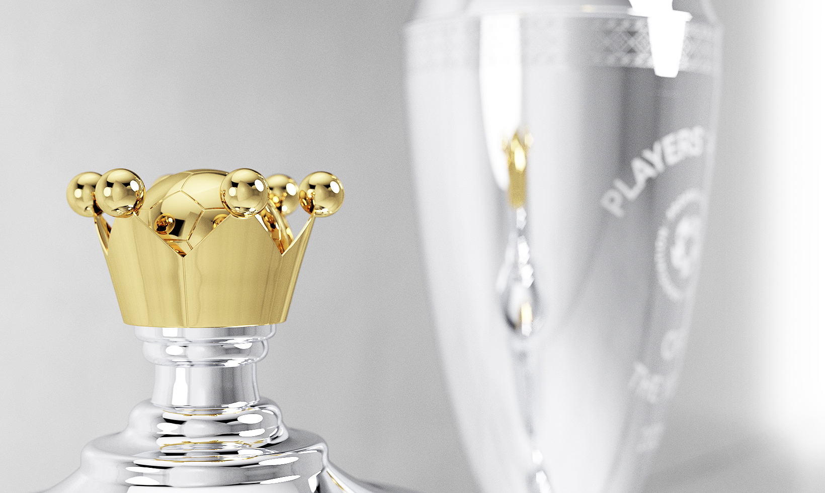 PFA Awards 3D Modelled Trophy Close Up_2