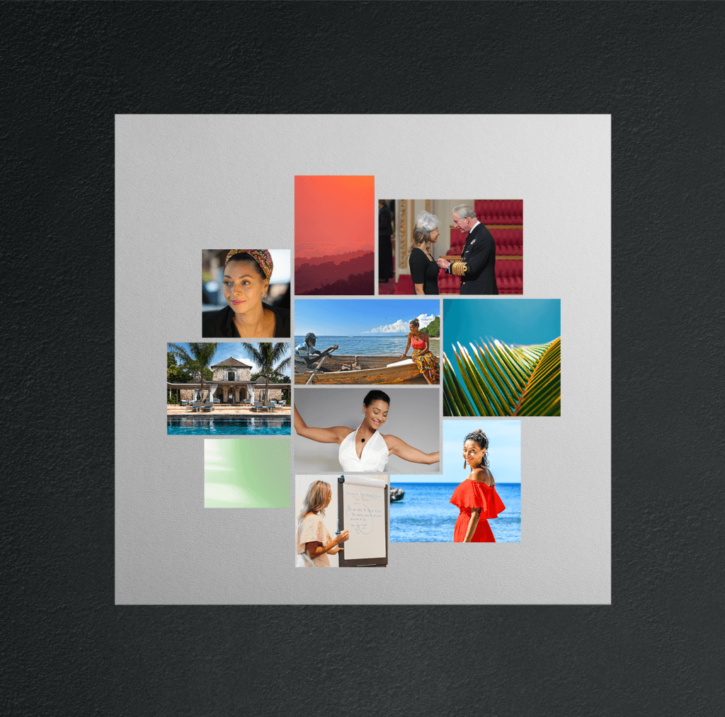 Jessica Huie Personal Brand Moodboard